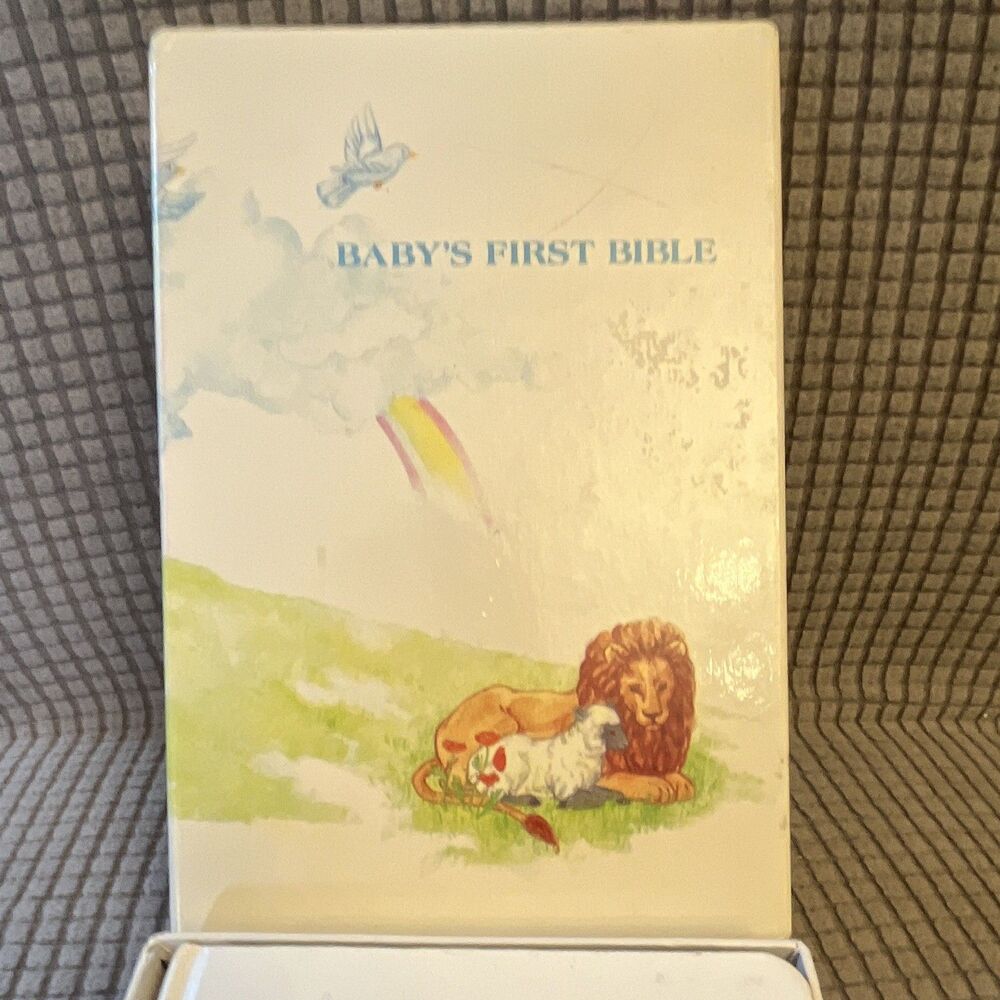 Baby's First Bible by Nelson 112C Hardcover Never Used Vintage 1987 in Box